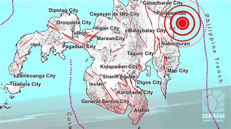 7.4 magnitude na lindol yumanig sa Surigao del Sur.